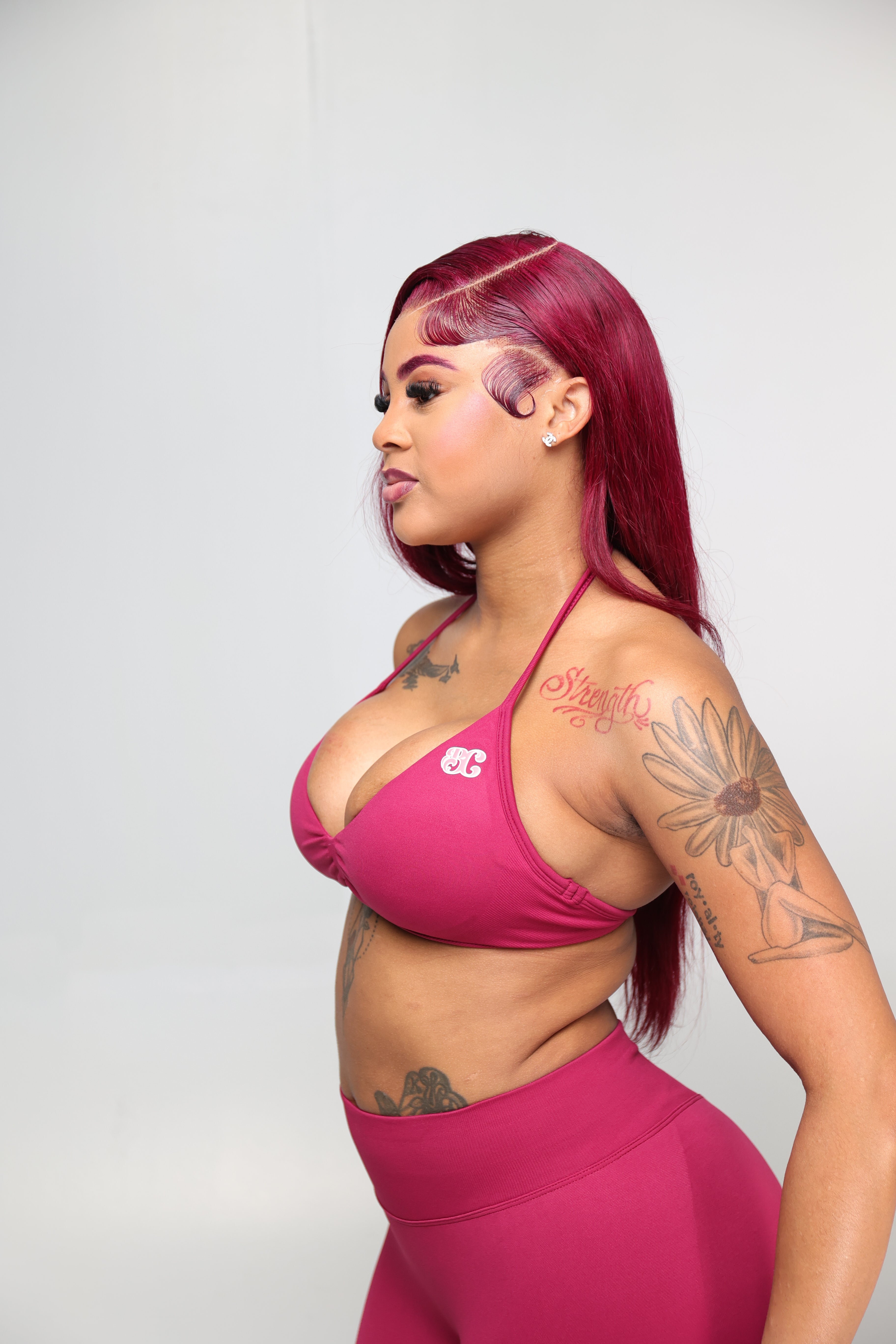 Wild-berry Essential Bralette Set