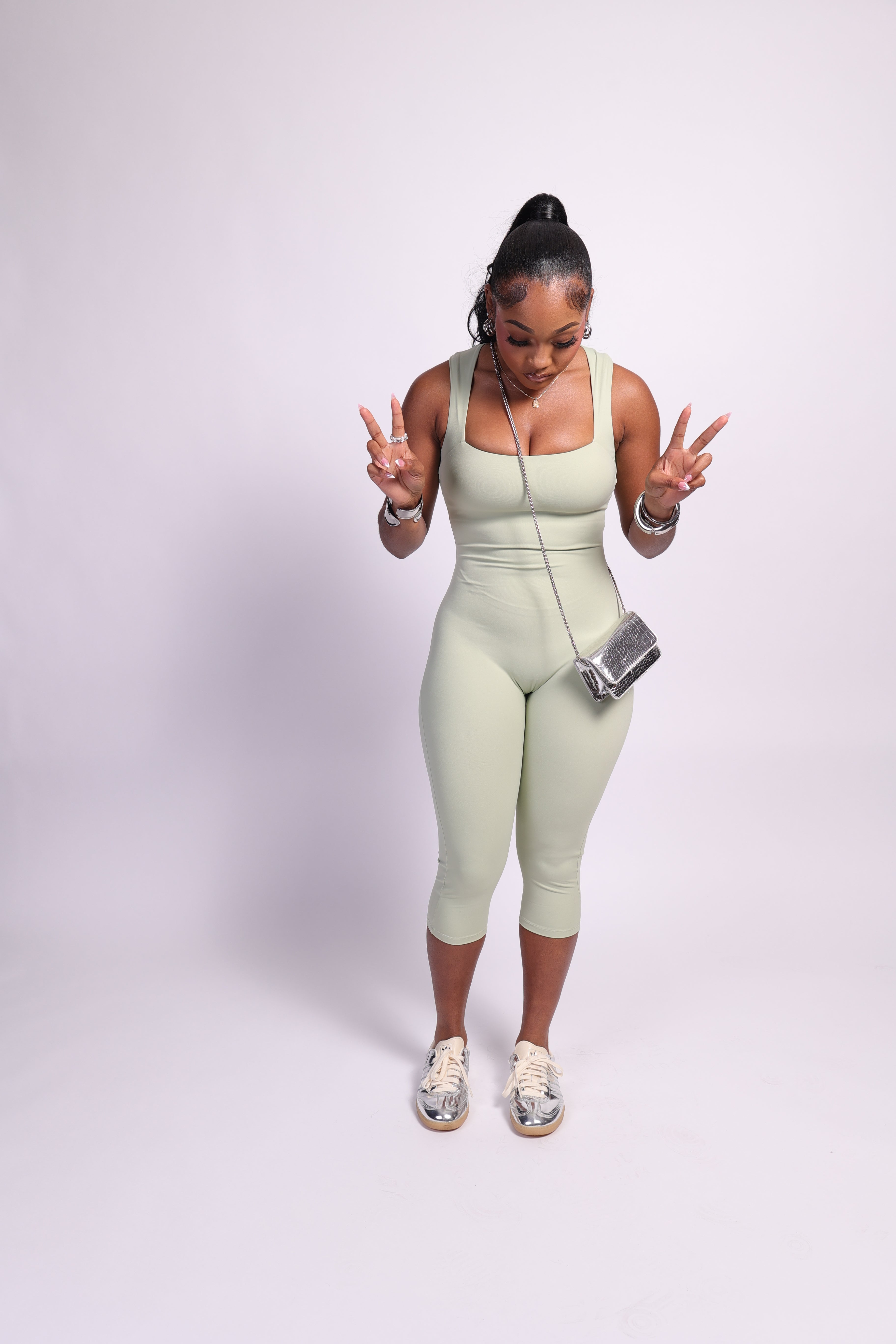 Perfect Cut Jumper - Sage