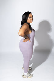 Soft Sculp Jumpsuit - Lavender