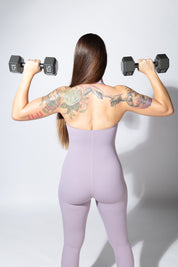 Soft Sculp Jumpsuit - Lavender