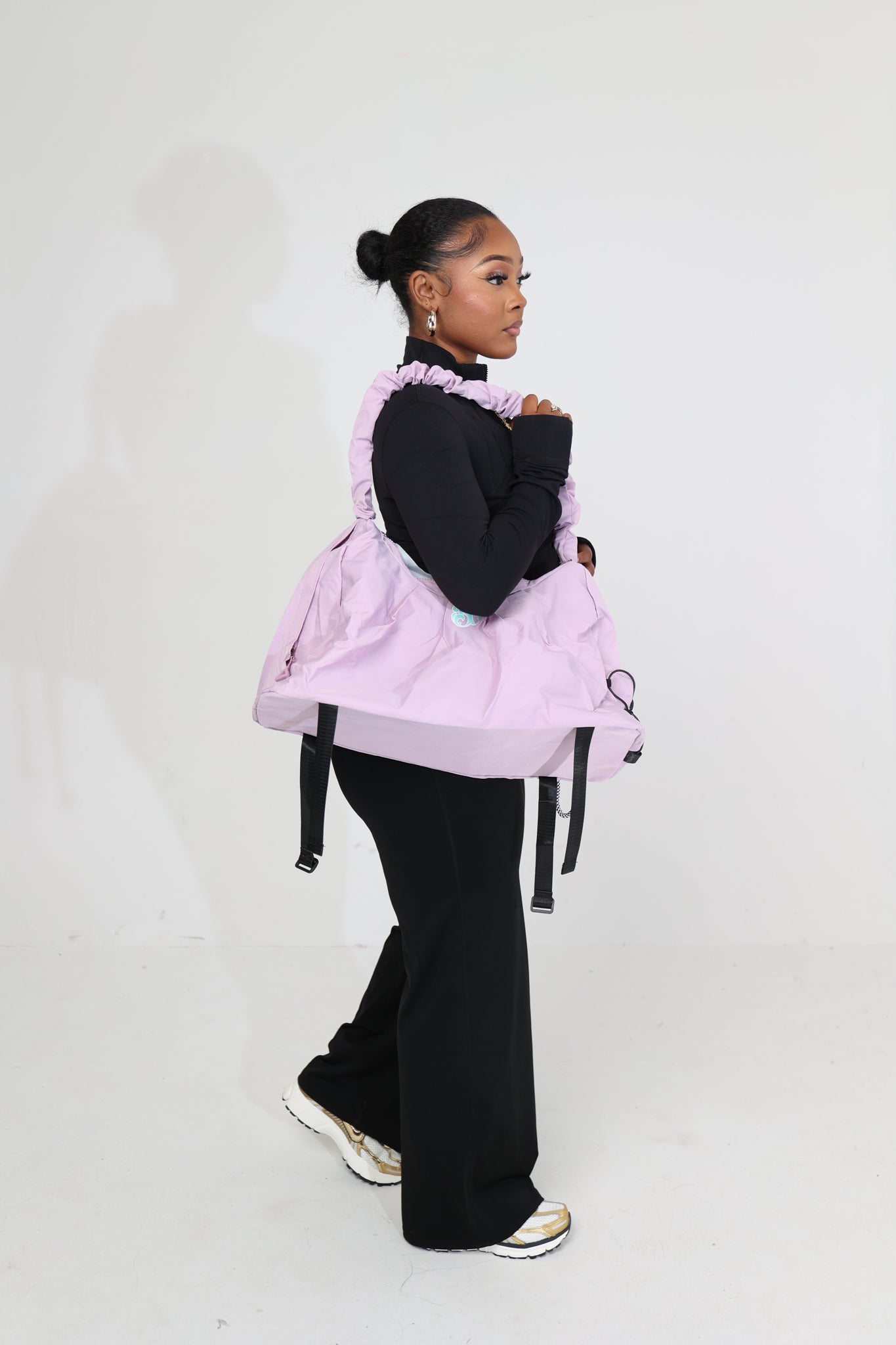 Gym Crush Shoulder Bag - Purple