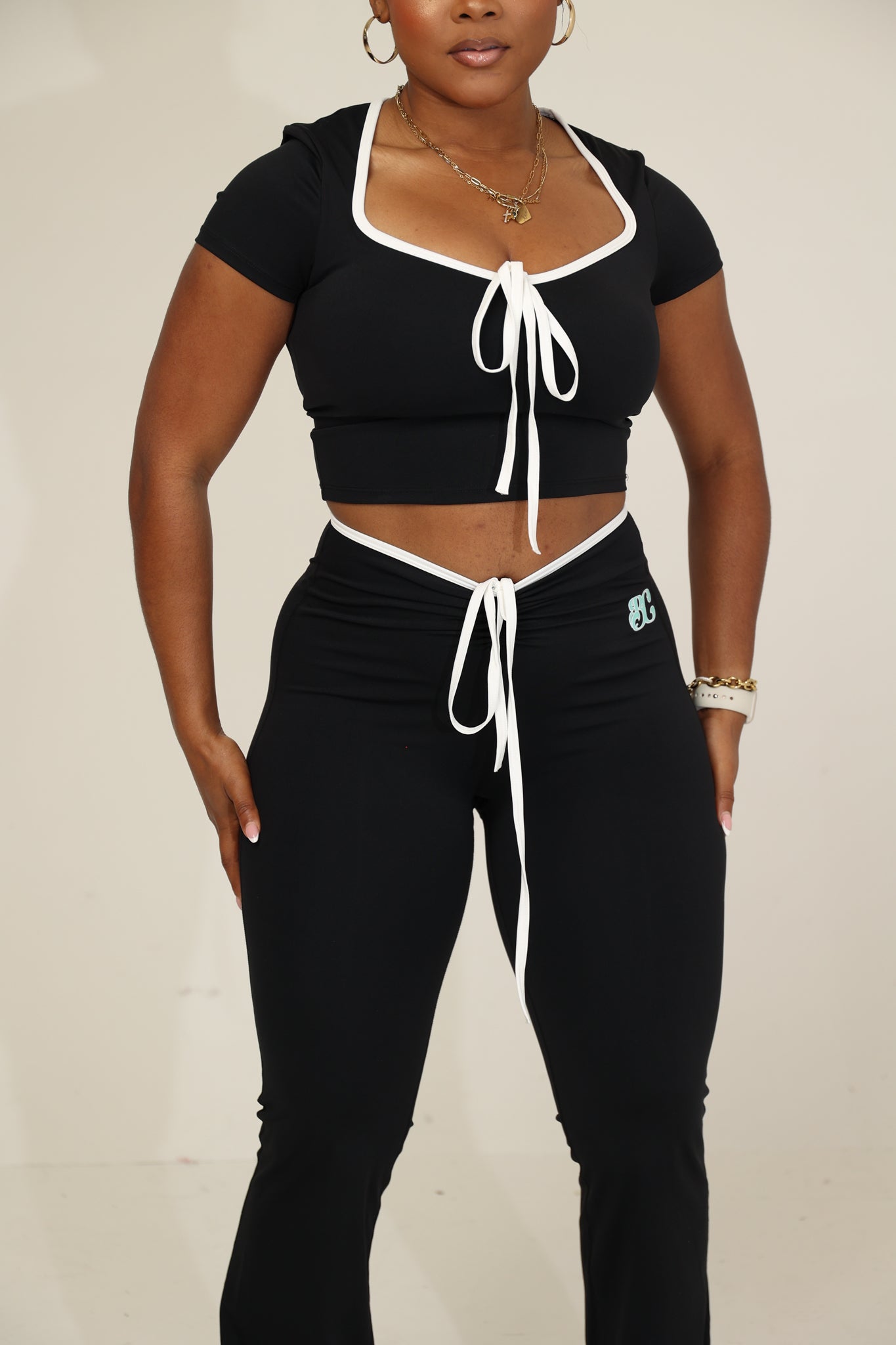 Soft Girl Active Set - Black