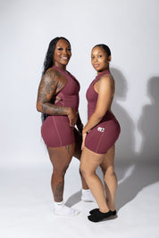 Wine - Sculpt Seamless One-Piece