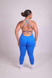 Electric Blue Jumpsuit
