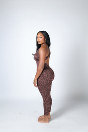 Cheetah Stretch & Compress - Mocha