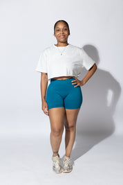 Fav Form Shorts - Deep Aqua