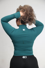 Snatch Fit Zip Jacket - Teal