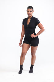 Shape Me Romper- Black