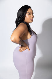 Soft Sculp Jumpsuit - Lavender