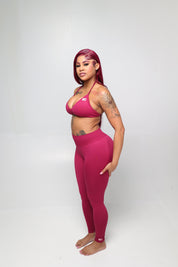 Wild-berry Essential Bralette Set