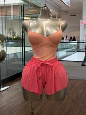 Skort Shorts - Pink