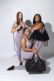 Soft Sculp Jumpsuit - Lavender