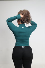 Snatch Fit Zip Jacket - Teal