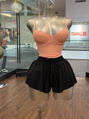 Skort Shorts - Black