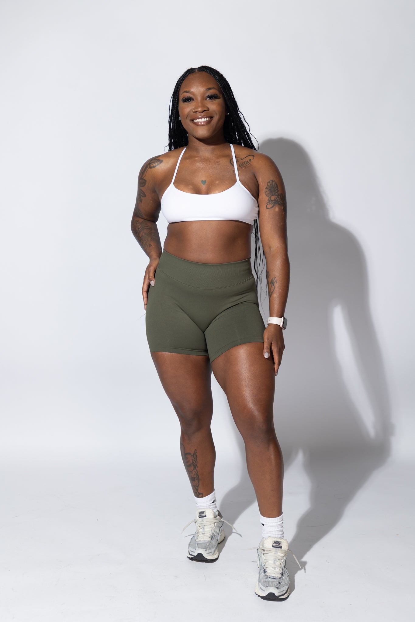 Fav Form Shorts - Olive