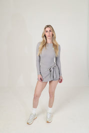 Core Skort Long Sleeve - Ash