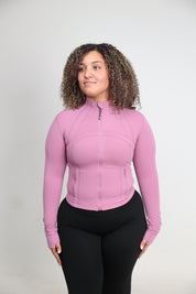 Snatch Fit Zip Jacket - Pink