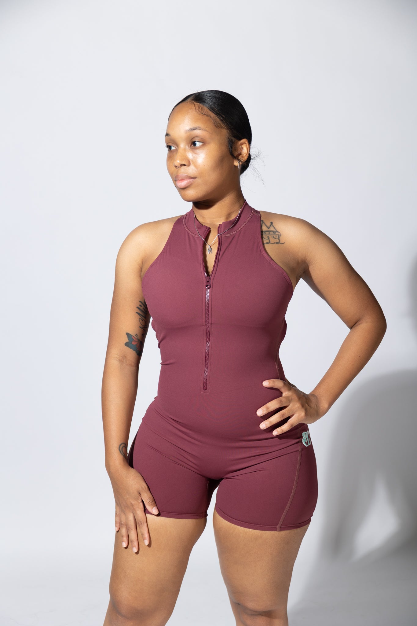 Wine - Sculpt Seamless One-Piece