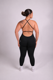 Electric Black Jumpsuit