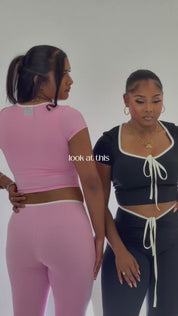 Soft Girl Active Set - Pink